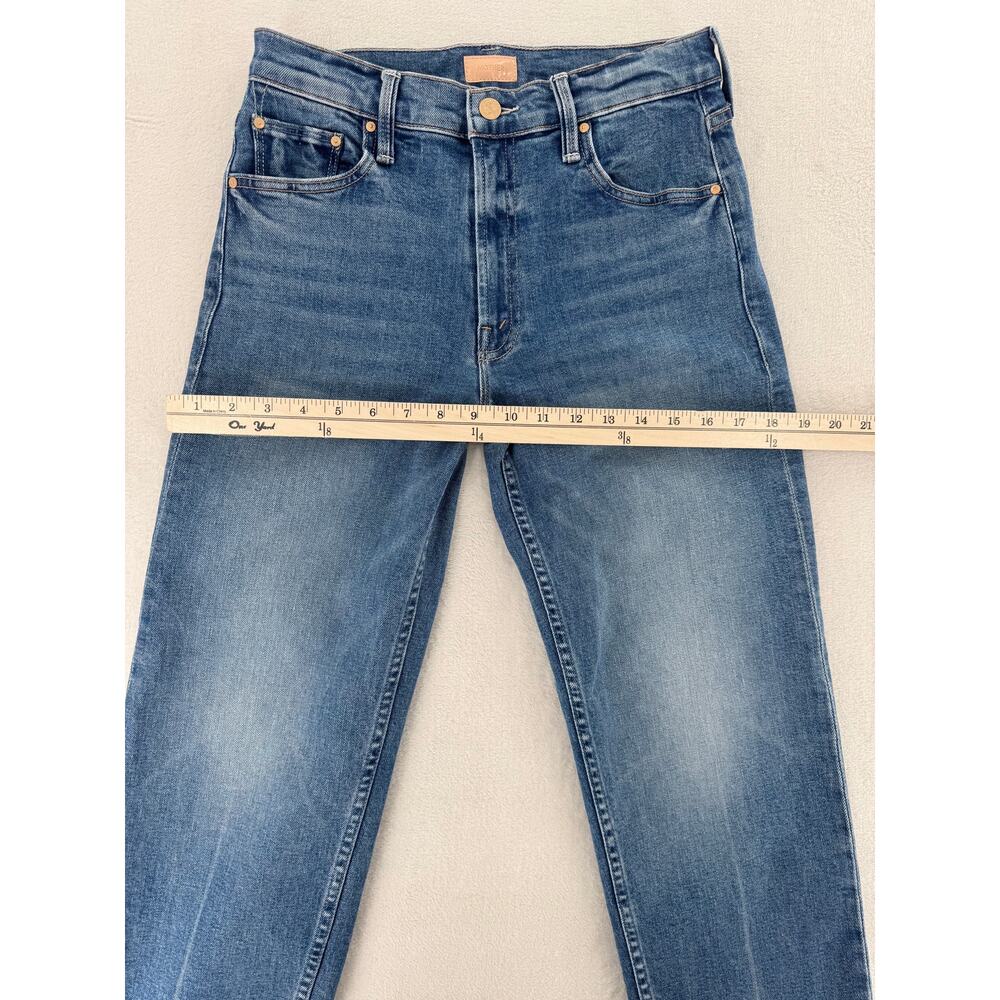 Mother Jeans The Newbie Ankle Mid Rise Straight Denim Hokey Pokey 26 - Picture 6 of 10